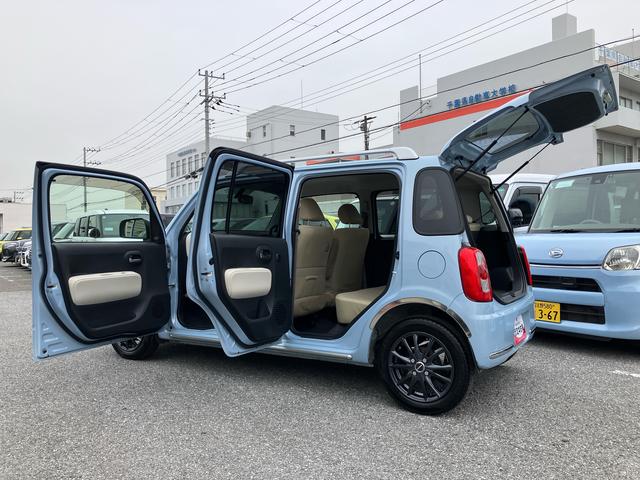 ミラココアココアプラスＧ社外１４インチアルミ　バックモニター付ルームミラー　ＣＤチューナー　ルーフレール　フォグランプ　ドアミラーウインカー　キーフリーシステム　電動格納ドアミラー　照明／バニディミラー付きサンバイザー（千葉県）の中古車