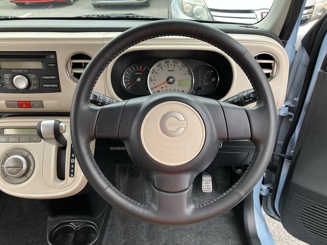 ミラココアココアプラスＧ社外１４インチアルミ　バックモニター付ルームミラー　ＣＤチューナー　ルーフレール　フォグランプ　ドアミラーウインカー　キーフリーシステム　電動格納ドアミラー　照明／バニディミラー付きサンバイザー（千葉県）の中古車