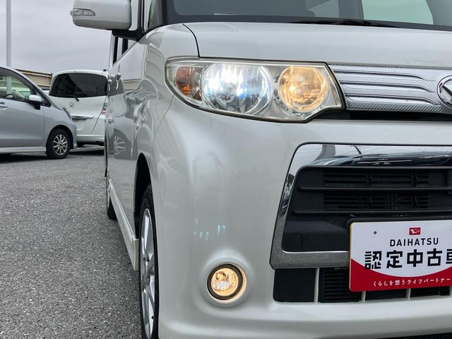 タントカスタムＸスペシャルナビ／ＤＴＶ／ＣＤ／ＤＶＤ／ＵＳＢ　助手席側パワスラ　ＨＩＤヘッドライト　ハロゲンフォグランプ　クリアテールランプ　１４インチアルミ　キーフリー　電動格納ドアミラー　オートＡＣ　アイドリングストップ（千葉県）の中古車