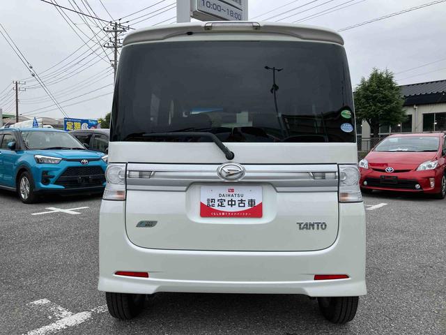 タントカスタムＸスペシャルナビ／ＤＴＶ／ＣＤ／ＤＶＤ／ＵＳＢ　助手席側パワスラ　ＨＩＤヘッドライト　ハロゲンフォグランプ　クリアテールランプ　１４インチアルミ　キーフリー　電動格納ドアミラー　オートＡＣ　アイドリングストップ（千葉県）の中古車