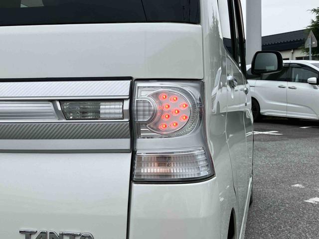 タントカスタムＸスペシャルナビ／ＤＴＶ／ＣＤ／ＤＶＤ／ＵＳＢ　助手席側パワスラ　ＨＩＤヘッドライト　ハロゲンフォグランプ　クリアテールランプ　１４インチアルミ　キーフリー　電動格納ドアミラー　オートＡＣ　アイドリングストップ（千葉県）の中古車