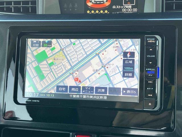 トールＧ　ＳＡIIナビ／ＢＴ／ＴＶ／ＤＩＳＣ／バックカメラ／ステアリングスイッチ　両側電動スライドドア　クルーズコントロール　オートライト　プッシュボタンスタート　オート格納ドアミラー　オートＡＣ　衝突被害軽減ブレーキ（千葉県）の中古車