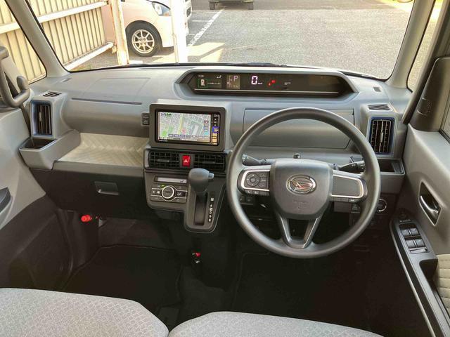 タントXセレクションナビ/BT/TV/DISC/バックカメラ/ステアスイッチ ドラレコ 左側パワスラ LEDヘッドライト スマートキー オート格納ドアミラー シートヒーター シートバックテーブル 衝突被害軽減ブレーキ(千葉県)の中古車