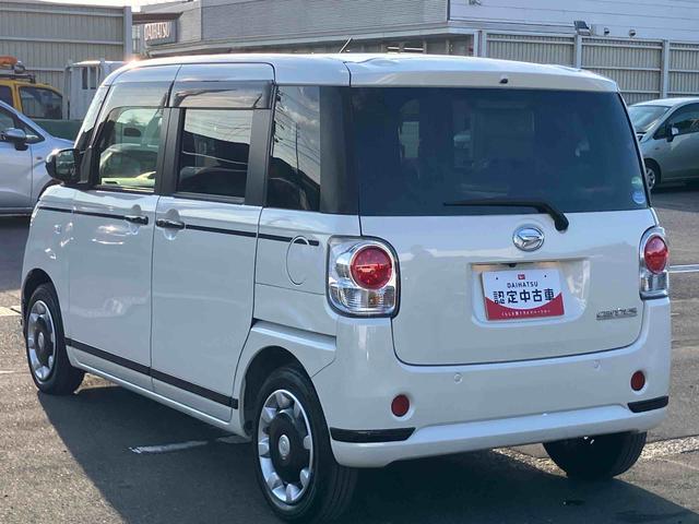 ムーヴキャンバスＧブラックアクセントＶＳ　ＳＡIIIナビ／ＴＶ／ＤＶＤ／ＢＴ／ＵＳＢ　全周囲カメラ　前後ドラレコ　ＬＥＤヘッドライト　オートライト　オートハイビーム　運転席シートヒーター　キーフリーシステム　盗難防止アラーム　両側Ｐスライド　革巻ステア（千葉県）の中古車