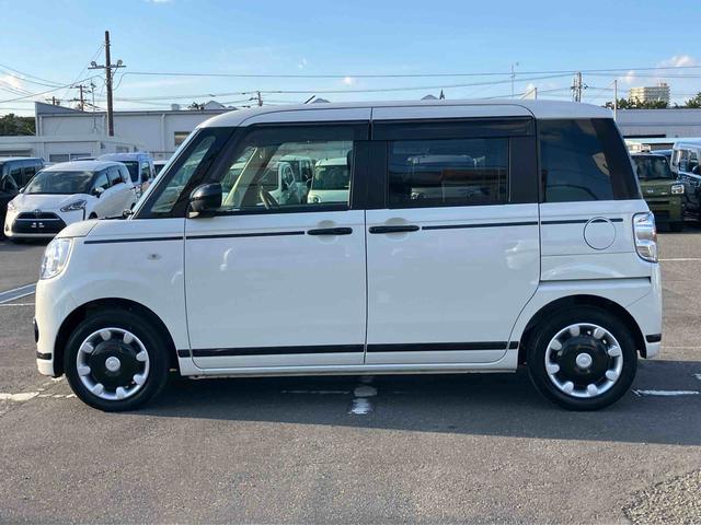 ムーヴキャンバスＧブラックアクセントＶＳ　ＳＡIIIナビ／ＴＶ／ＤＶＤ／ＢＴ／ＵＳＢ　全周囲カメラ　前後ドラレコ　ＬＥＤヘッドライト　オートライト　オートハイビーム　運転席シートヒーター　キーフリーシステム　盗難防止アラーム　両側Ｐスライド　革巻ステア（千葉県）の中古車