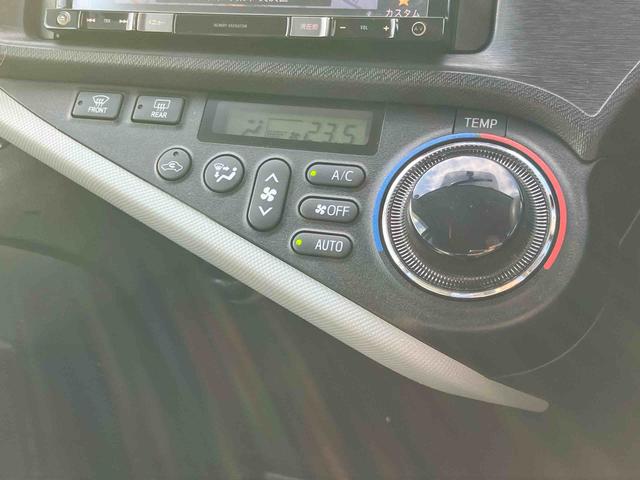 アクアSナビ/TV/DVD/BT バックカメラ ETC ハイブリッド 前後クリアランスセンサー オートエアコン シートリフター ゲート式シフトレバー サイドレバー式駐車ブレーキ キーレスエントリー ステリモ(千葉県)の中古車