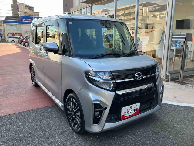 タントカスタムＲＳ衝突回避支援ブレーキ・ナビ・バックカメラ・ＥＴＣ・キーフリー・両側パワースライドドア・オートエアコン・オートライト・ＬＥＤヘッドランプ・アルミホイール・電動格納ミラー・パワーウィンドウ・（千葉県）の中古車