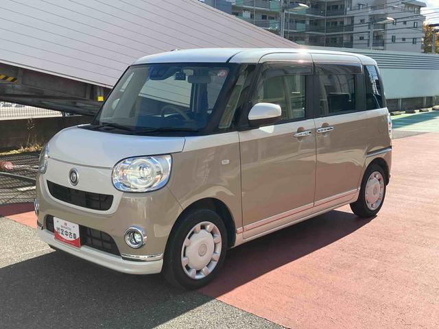 ムーヴキャンバスＧメイクアップＶＳ　ＳＡIII純正ナビゲーション・パノラマ（全周囲）モニター・ＬＥＤヘッドライト・シートヒーター（運転席）・プッシュボタンエンジンスタート・ドライブレコーダー・両側パワースライドドア・衝突回避支援ブレーキ（千葉県）の中古車