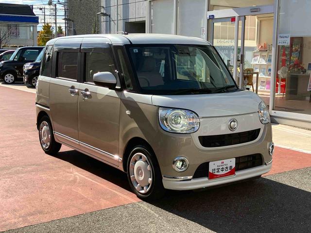 ムーヴキャンバスＧメイクアップＶＳ　ＳＡIII純正ナビゲーション・パノラマ（全周囲）モニター・ＬＥＤヘッドライト・シートヒーター（運転席）・プッシュボタンエンジンスタート・ドライブレコーダー・両側パワースライドドア・衝突回避支援ブレーキ（千葉県）の中古車