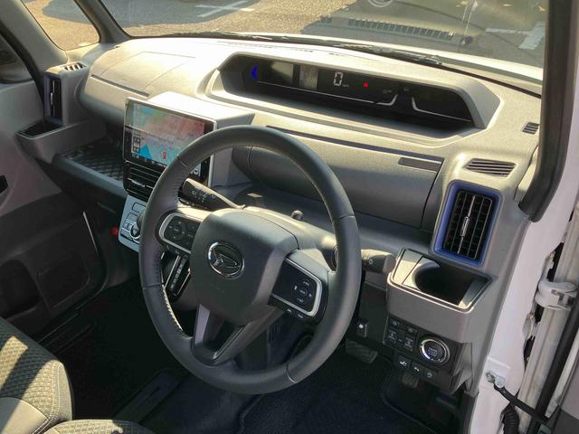 タントカスタムＲＳセレクションターボ　９型ナビ／地デジ／ＤＶＤ／ＢＴ／ＵＳＢ　全周囲カメラ　前後ドラレコ　ＥＴＣ　ＬＥＤヘッドライト　オートライト　ＡＤＢ　両側Ｐスライド　シートヒーター　コ−ナ−センサー　電動駐車ブレーキ　アルミ（千葉県）の中古車