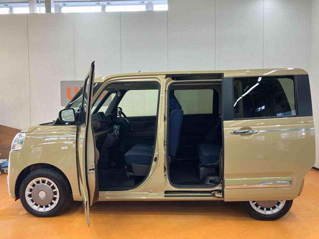 ムーヴキャンバスセオリーＧ衝突回避支援システム　横滑り防止装置　アイドリングストップ　置きラクボックス　ホットカップホルダー　前席シートヒーター　前後コーナーセンサー　ホールド機能付き電動パーキングブレーキ（千葉県）の中古車