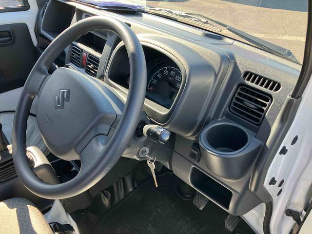 キャリイトラック頑丈ダンプ4WD ダンプ 荷台三方開 4枚リーフスプリング ETC マニュアルシフト 社外アルミホイール AM/FMラジオ マニュアルエアコン バッテリーカバー サイドレバー式パーキングブレーキ パワステ(千葉県)の中古車