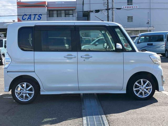 タントカスタムＸ　ＳＡナビ／ＴＶ／ＤＶＤ／ＢＴ／ＵＳＢ　Ｂカメラ　ＥＴＣ　左側Ｐスライド　ＬＥＤヘッドランプ　オートライト　スマアシ　ステリモ　キーフリー　盗難防止アラーム　足踏式駐車ブレーキ　アルミホイール　電格ミラー（千葉県）の中古車