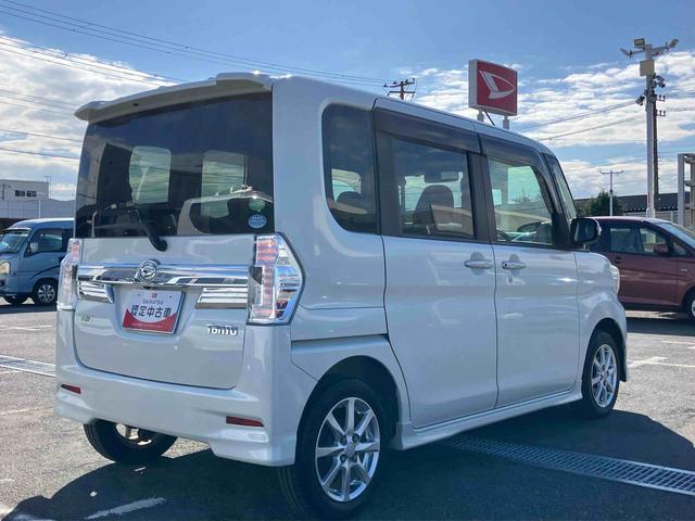 タントカスタムＸ　ＳＡナビ／ＴＶ／ＤＶＤ／ＢＴ／ＵＳＢ　Ｂカメラ　ＥＴＣ　左側Ｐスライド　ＬＥＤヘッドランプ　オートライト　スマアシ　ステリモ　キーフリー　盗難防止アラーム　足踏式駐車ブレーキ　アルミホイール　電格ミラー（千葉県）の中古車