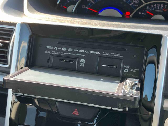 タントカスタムＸ　ＳＡナビ／ＴＶ／ＤＶＤ／ＢＴ／ＵＳＢ　Ｂカメラ　ＥＴＣ　左側Ｐスライド　ＬＥＤヘッドランプ　オートライト　スマアシ　ステリモ　キーフリー　盗難防止アラーム　足踏式駐車ブレーキ　アルミホイール　電格ミラー（千葉県）の中古車