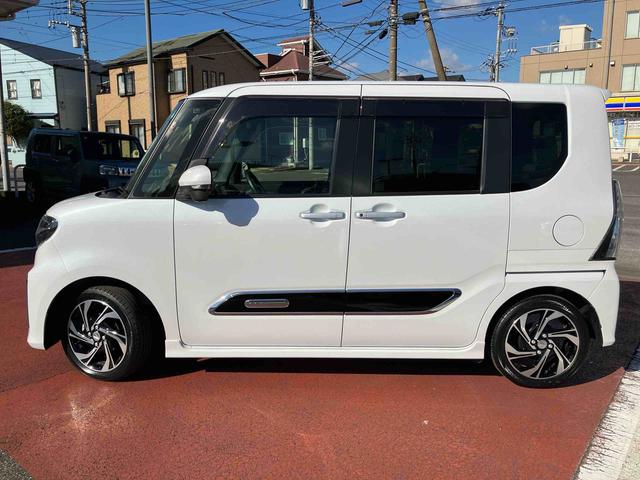 タントカスタムRSスタイルセレクション純正ナビゲーション ナビ連動ドライブレコーダー 純正ビルトインETC 両側電動スライドドア ターボ車 衝突回避支援ブレーキ 誤発進抑制装置 アイドリングストップ プッシュボタンスタート スマートキー(千葉県)の中古車