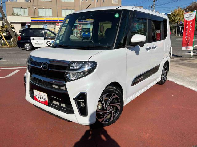 タントカスタムRSスタイルセレクション純正ナビゲーション ナビ連動ドライブレコーダー 純正ビルトインETC 両側電動スライドドア ターボ車 衝突回避支援ブレーキ 誤発進抑制装置 アイドリングストップ プッシュボタンスタート スマートキー(千葉県)の中古車