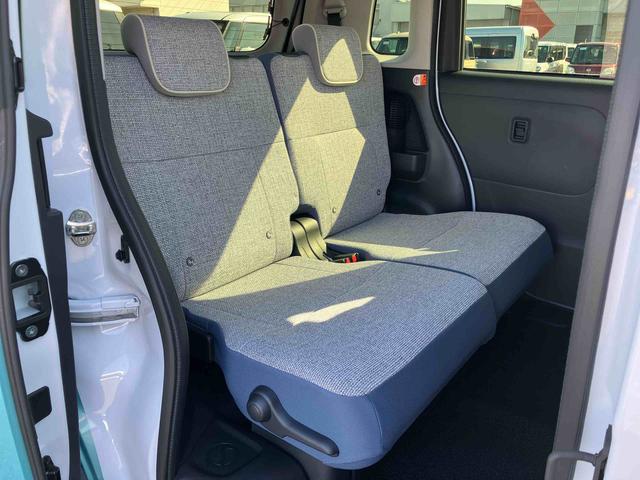 ムーヴキャンバスストライプスGターボ全車速追従クルコン Bカメラ ADB LEDヘッドライト オートライト ホッとカップホルダー 置き楽BOX スマアシ コーナーセンサー シートヒーター 両側Pスライド 電動駐車ブレーキ キーフリー(千葉県)の中古車