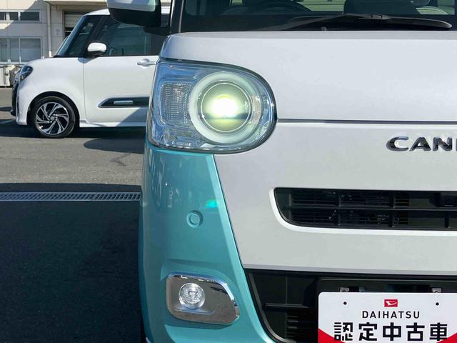 ムーヴキャンバスストライプスＧターボ全車速追従クルコン　Ｂカメラ　ＡＤＢ　ＬＥＤヘッドライト　オートライト　ホッとカップホルダー　置き楽ＢＯＸ　スマアシ　コーナーセンサー　シートヒーター　　両側Ｐスライド　電動駐車ブレーキ　キーフリー（千葉県）の中古車