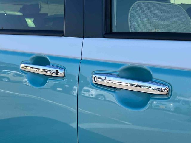 ムーヴキャンバスストライプスＧターボ全車速追従クルコン　Ｂカメラ　ＡＤＢ　ＬＥＤヘッドライト　オートライト　ホッとカップホルダー　置き楽ＢＯＸ　スマアシ　コーナーセンサー　シートヒーター　　両側Ｐスライド　電動駐車ブレーキ　キーフリー（千葉県）の中古車