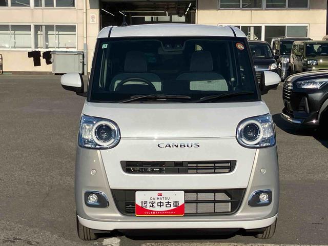 ムーヴキャンバスストライプスＧバックカメラ　ＬＥＤヘッドランプ　オートライト　ＡＤＢ　両側Ｐスラ　ホッとカップホルダー　前後コーナーセンサー　シートヒーター　電動駐車ブレーキ　スマアシ　オートエアコン　キーフリー　プッシュスタート（千葉県）の中古車