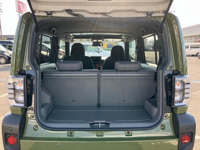 タフトGターボターボ Bカメラ 全車速追従クルコン ガラスルーフ ルーフレール ADB LEDヘッドライト オートライト スマアシ コーナーセンサー シートヒーター 電動駐車ブレーキ 革巻ステアリング キーフリー(千葉県)の中古車