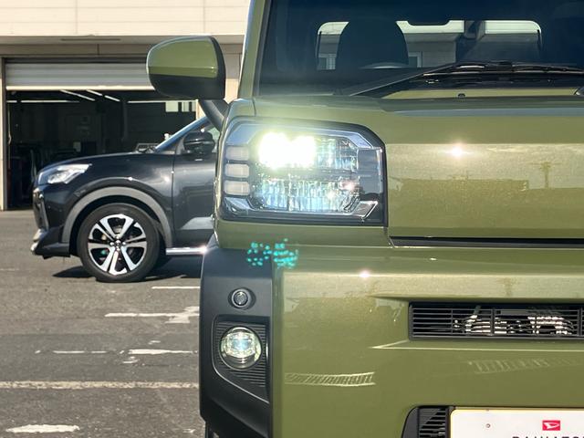 タフトＧターボターボ　Ｂカメラ　全車速追従クルコン　ガラスルーフ　ルーフレール　ＡＤＢ　ＬＥＤヘッドライト　オートライト　スマアシ　コーナーセンサー　シートヒーター　電動駐車ブレーキ　革巻ステアリング　キーフリー（千葉県）の中古車