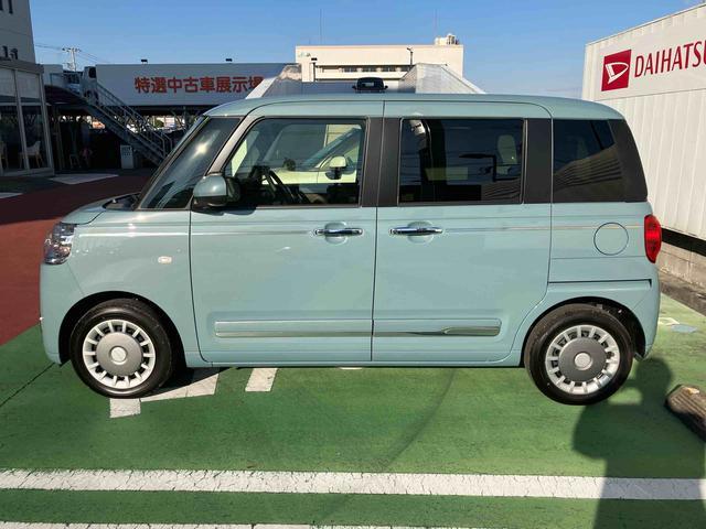 ムーヴキャンバスセオリーＧターボ両側パワースライドドア・電動パーキングブレーキ・ＬＥＤヘッドライト・コーナーセンサー・オートエアコン・オートライト・オーディオレス・プッシュボタンエンジンスタート・衝突回避支援ブレーキ（千葉県）の中古車