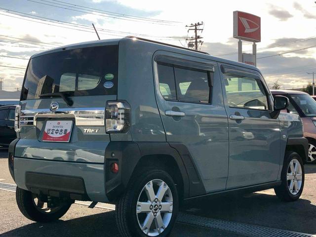 タフトG9型ナビ/TV/DVD/BT/USB Bカメラ 前後ドラレコ ETC ガラスルーフ ルーフレール ADB LEDヘッドランプ 前後コーナーセンサー シートヒーター 電動駐車ブレーキ キーフリー アルミ(千葉県)の中古車