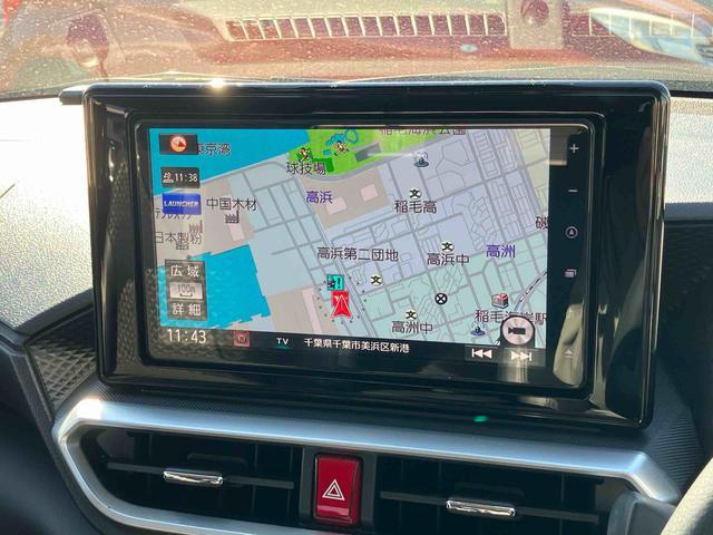 ロッキープレミアムターボ　９型ナビ／ＴＶ／ＤＶＤ／ＢＴ／ＵＳＢ　全周囲カメラ　前後ドラレコ　ＥＴＣ　全車速追従クルコン　ＬＥＤヘッドライト　オートライト　ＡＤＢ　スマアシ　コーナーセンサー　シートヒーター　キーフリー（千葉県）の中古車