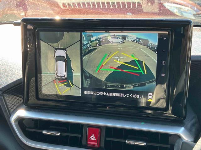 ロッキープレミアムターボ　９型ナビ／ＴＶ／ＤＶＤ／ＢＴ／ＵＳＢ　全周囲カメラ　前後ドラレコ　ＥＴＣ　全車速追従クルコン　ＬＥＤヘッドライト　オートライト　ＡＤＢ　スマアシ　コーナーセンサー　シートヒーター　キーフリー（千葉県）の中古車