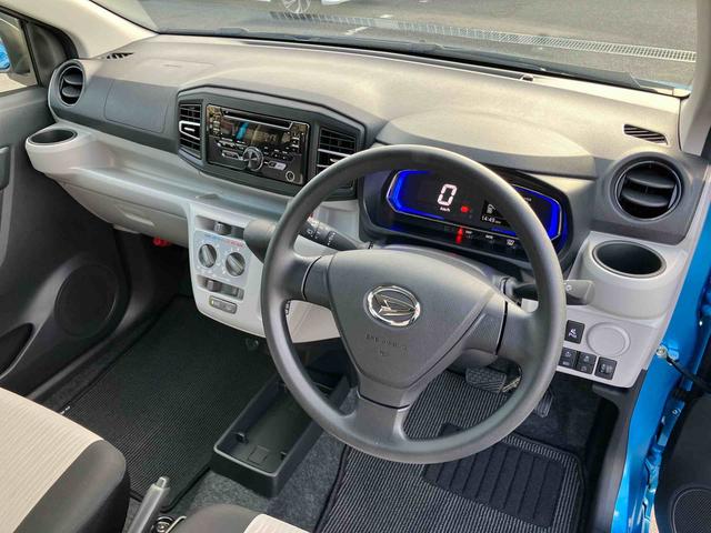 ミライースX SAIIILEDヘッドライト 電動格納ドアミラー スモークガラス デジタルメーター CD/AUX 前後コーナーセンサー スマアシ 横滑り防止装置 キーレスエントリー 盗難防止アラーム アイドリングストップ(千葉県)の中古車