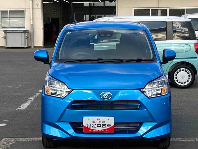 ミライースX SAIIILEDヘッドライト 電動格納ドアミラー スモークガラス デジタルメーター CD/AUX 前後コーナーセンサー スマアシ 横滑り防止装置 キーレスエントリー 盗難防止アラーム アイドリングストップ(千葉県)の中古車