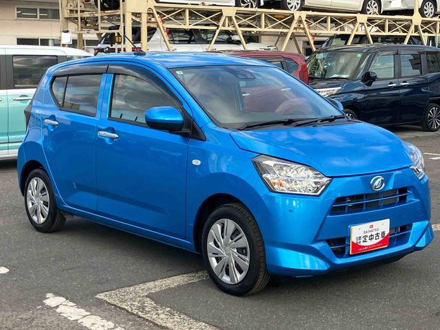 ミライースX SAIIILEDヘッドライト 電動格納ドアミラー スモークガラス デジタルメーター CD/AUX 前後コーナーセンサー スマアシ 横滑り防止装置 キーレスエントリー 盗難防止アラーム アイドリングストップ(千葉県)の中古車