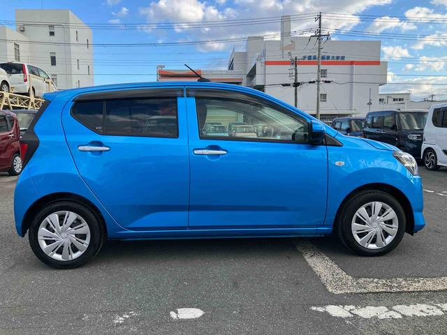 ミライースX SAIIILEDヘッドライト 電動格納ドアミラー スモークガラス デジタルメーター CD/AUX 前後コーナーセンサー スマアシ 横滑り防止装置 キーレスエントリー 盗難防止アラーム アイドリングストップ(千葉県)の中古車