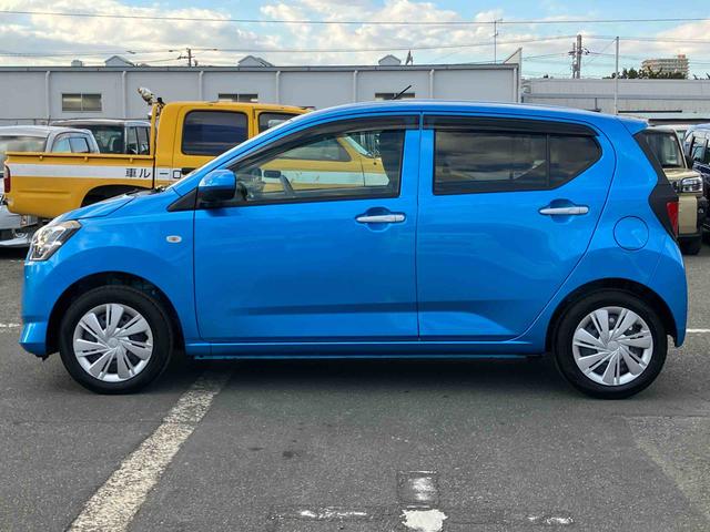 ミライースX SAIIILEDヘッドライト 電動格納ドアミラー スモークガラス デジタルメーター CD/AUX 前後コーナーセンサー スマアシ 横滑り防止装置 キーレスエントリー 盗難防止アラーム アイドリングストップ(千葉県)の中古車