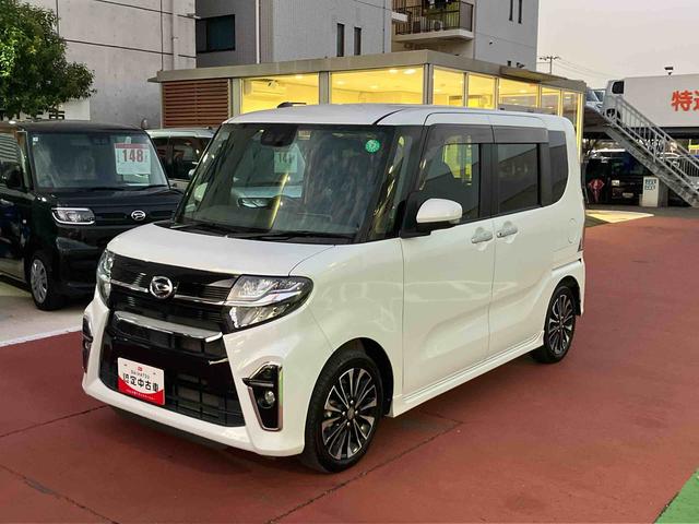 タントカスタムRSセレクション9インチ純正ナビゲーション・バックカメラ・ETC・シートヒーター(フロント)・両側パワースライドドア・アルミホイール・ステアリングスイッチ・LEDヘッドライト・コーナーセンサー・衝突回避支援ブレーキ(千葉県)の中古車