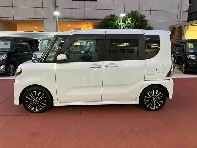 タントカスタムRSセレクション9インチ純正ナビゲーション・バックカメラ・ETC・シートヒーター(フロント)・両側パワースライドドア・アルミホイール・ステアリングスイッチ・LEDヘッドライト・コーナーセンサー・衝突回避支援ブレーキ(千葉県)の中古車