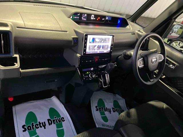 タントカスタムRSセレクション9インチ純正ナビゲーション・バックカメラ・ETC・シートヒーター(フロント)・両側パワースライドドア・アルミホイール・ステアリングスイッチ・LEDヘッドライト・コーナーセンサー・衝突回避支援ブレーキ(千葉県)の中古車