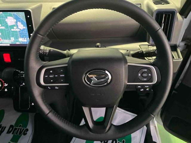 タントカスタムRSセレクション9インチ純正ナビゲーション・バックカメラ・ETC・シートヒーター(フロント)・両側パワースライドドア・アルミホイール・ステアリングスイッチ・LEDヘッドライト・コーナーセンサー・衝突回避支援ブレーキ(千葉県)の中古車