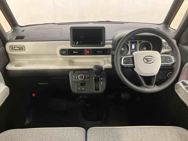 ムーヴキャンバスストライプスＧターボ衝突回避支援システム　横滑り防止装置　アダプティブクルーズコントロール　置きラクボックス　ホットカップホルダー　前席シートヒーター　ホールド機能付き電動パーキングブレーキ　両側電動スライドドア（千葉県）の中古車