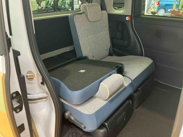 ムーヴキャンバスストライプスＧターボ衝突回避支援システム　横滑り防止装置　アダプティブクルーズコントロール　置きラクボックス　ホットカップホルダー　前席シートヒーター　ホールド機能付き電動パーキングブレーキ　両側電動スライドドア（千葉県）の中古車