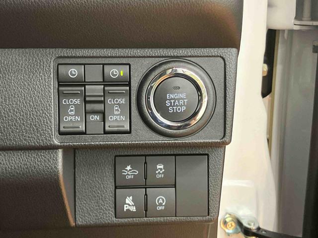 ムーヴキャンバスストライプスＧターボ衝突回避支援システム　横滑り防止装置　アダプティブクルーズコントロール　置きラクボックス　ホットカップホルダー　前席シートヒーター　ホールド機能付き電動パーキングブレーキ　両側電動スライドドア（千葉県）の中古車