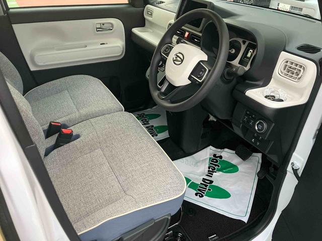 ムーヴキャンバスストライプスＧターボ衝突回避支援ブレーキ・キーフリー・両側パワースライドドア・オートエアコン・オートライト・ＬＥＤヘッドランプ・電動格納ミラー・運転席助手席シートヒーター・バックカメラ・純正ホイールキャップ・エコアイドル（千葉県）の中古車