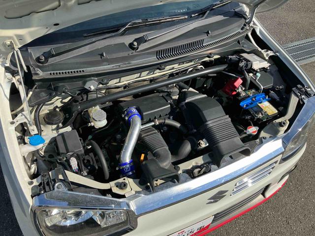 アルトターボＲＳベースグレードターボ　ナビ／ＴＶ／ＤＶＤ／ＢＴ　ＥＴＣ　ＨＩＤヘッドライト　オートライト　運転席シートヒーター　革巻ステアリング　パドルシフト　衝突被害軽減ブレーキ　オートエアコン　アルミホイール　スマートキー（千葉県）の中古車