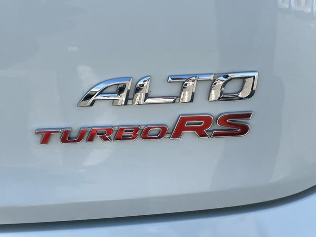 アルトターボＲＳベースグレードターボ　ナビ／ＴＶ／ＤＶＤ／ＢＴ　ＥＴＣ　ＨＩＤヘッドライト　オートライト　運転席シートヒーター　革巻ステアリング　パドルシフト　衝突被害軽減ブレーキ　オートエアコン　アルミホイール　スマートキー（千葉県）の中古車