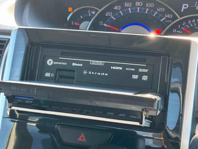 タントカスタムＲＳ　トップエディションＳＡIIターボ　ナビ／ＴＶ／ＤＶＤ／ＢＴ／ＵＳＢ　バックカメラ　ＥＴＣ　トップシェイドガラス　ＬＥＤヘッドライト　オートライト　スマアシ　両側Ｐスラ　革巻ステアリング　キーフリー　イモビライザー　盗難防止警報（千葉県）の中古車