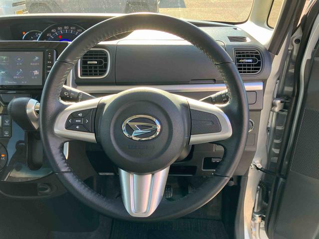 タントカスタムＲＳ　トップエディションＳＡIIターボ　ナビ／ＴＶ／ＤＶＤ／ＢＴ／ＵＳＢ　バックカメラ　ＥＴＣ　トップシェイドガラス　ＬＥＤヘッドライト　オートライト　スマアシ　両側Ｐスラ　革巻ステアリング　キーフリー　イモビライザー　盗難防止警報（千葉県）の中古車