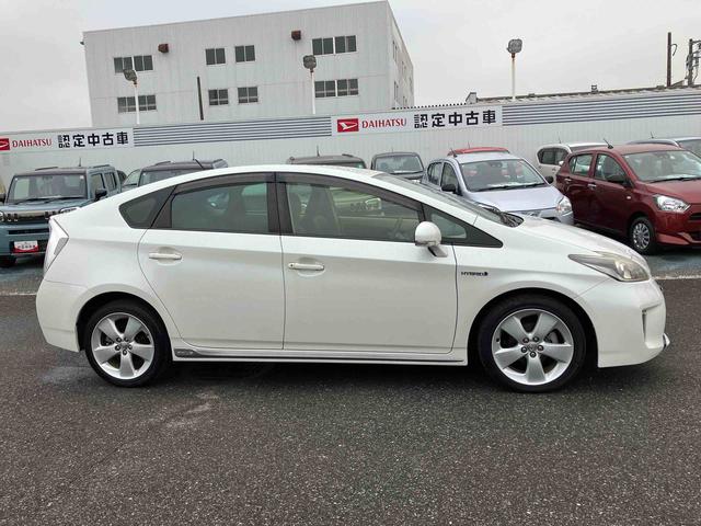 プリウスＳマイコーデナビ／ＤＴＶ／ＤＩＳＣ／ＢＴ／Ｂカメ　ＥＴＣ　ブラキッシュブラウン＆ブラウン内装　ＨＩＤヘッドライト　ハロゲンフォグランプ　アルミホイール　プッシュボタンスターター（千葉県）の中古車