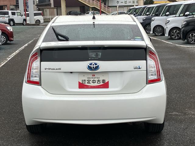 プリウスＳマイコーデナビ／ＤＴＶ／ＤＩＳＣ／ＢＴ／Ｂカメ　ＥＴＣ　ブラキッシュブラウン＆ブラウン内装　ＨＩＤヘッドライト　ハロゲンフォグランプ　アルミホイール　プッシュボタンスターター（千葉県）の中古車